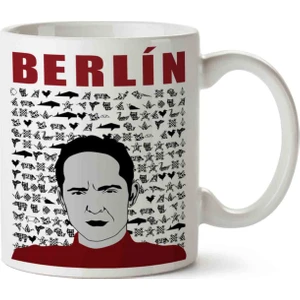 Art Hediye La Casa De Papel Berlin Kupa Bardak