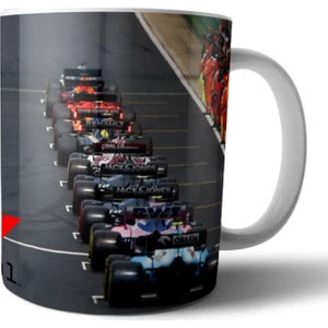 Formula 1 Start Grid Kupa Bardak