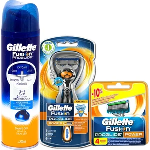 Fusion Proglide Power Flexball Tıraş Makinesi + 5 Yedek + Jel