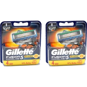 Tıraş Bıçağı Fusion Proglide Power 4'lü Başlık x 2 Adet