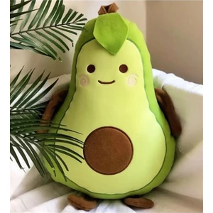Avokado Peluş Yastık Büyük Boy 50 cm