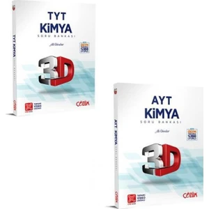 Çözüm Yayınları 3D  TYT AYT  Kimya Soru Bankası Fırsat Seti