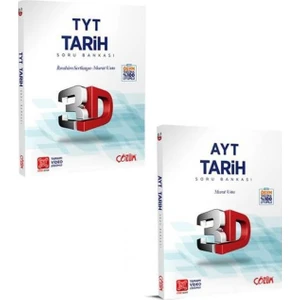 Çözüm Yayınları 3D  TYT AYT  Tarih  Soru Bankası Fırsat Seti