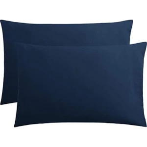 Stella Flavo 2'li Yastık Kılıfı 50 x 70 cm Kapaklı Lacivert