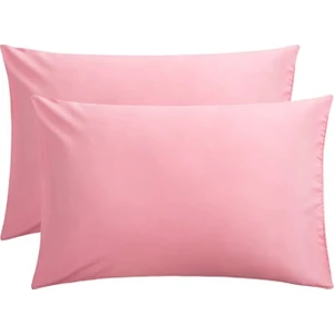 Stella Flavo 2'li Yastık Kılıfı 50 x 70 cm Kapaklı Pembe