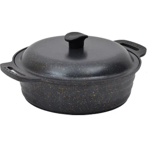 Granit Döküm Kamp Tenceresi 28 cm