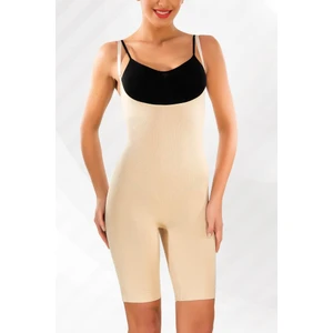 Form Time Kadın Ten Göğüs Altı Tam Boy Korse 9006