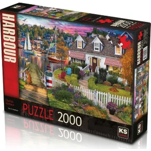 Ks Games Charles Harbour 2000 Parça Puzzle 22507