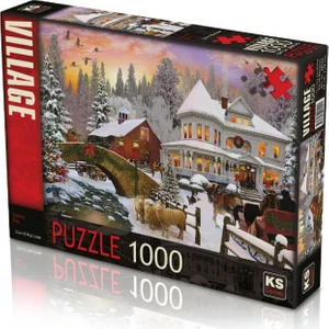 Ks Games Snowy Day 1000 Parça Puzzle 20542