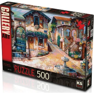 Ks Games The Fountain On The Square 500 Parça Puzzle 20013