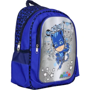 Pj Masks Catboy İki Bölmeli İlkokul Çantası - Erkek Çocuk Mavi
