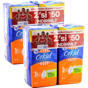 Hijyenik Ped Ultra Extra Normal 26'li Milli Takım Cesaret Paketi x 2 Adet