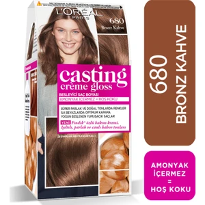 L'Oréal Paris Casting Crème Gloss Saç Boyası - 680 Bronz Kahve