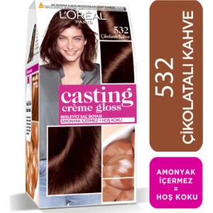 L'Oréal Paris Casting Crème Gloss Saç Boyası - 532 Çikolatalı Kahve