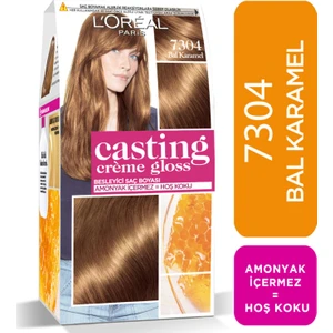L'Oréal Paris Casting Crème Gloss Saç Boyası - 7304 Bal Karamel