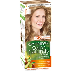 Color Naturals Saç Boyası 8 Koyu Sarı