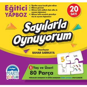 Sayılarla Oynuyorum – Eğitici Yapboz - Bahar Sarıkaya