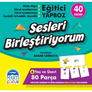 Sesleri Birleştiriyorum – Eğitici Yapboz - Bahar Sarıkaya