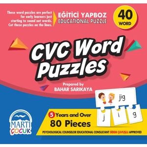Cvc Word Puzzles – Eğitici Yapboz - Bahar Sarıkaya