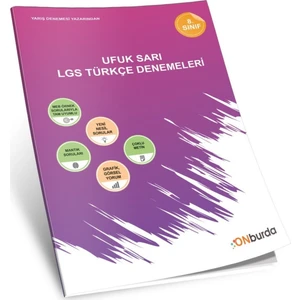 On Burda Yayınları LGS Türkçe Denemeleri