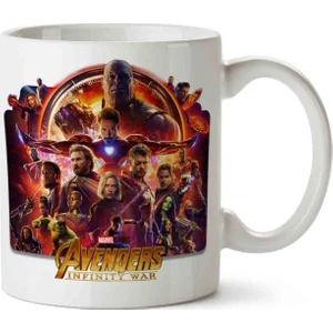 Art Hediye Marvel Avengers Infinity Wars Kupa Bardak