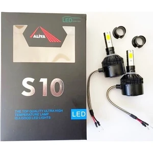 S10 H3 LED Xenon 12-24V 8000 Lümen 6500 Kelvin Beyaz Işık 2 Adet