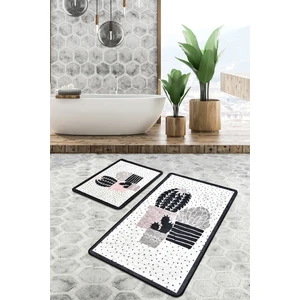 Chilai Home Three Cactus Dijital Halı 2 Li Set Djt