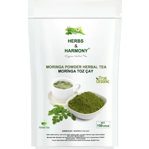 Herbs & Harmony Moringa Powder Herbal Tea Moringa Toz Çay 150 gram