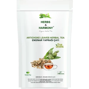 Herbs & Harmony Artichoke Leaves Herbal Tea Enginar Yaprağı Bitki Çayı 150 gram