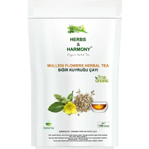 Herbs & Harmony Mullen Flowers Herbal Tea Siğir Kuyruğu Bitki Çayı 150 gram
