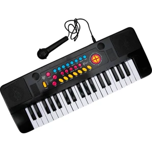 Mikrofonlu Elektronik Org 37 Tuşlu - Siyah