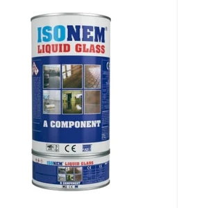 Isoem Liquid Glass Sıvı Cam - Şeffaf - Zemin Su Yalıtımı  2 kg