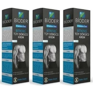 Bitkisel Tüy Dökücü Krem Erkeklere Özel 100 ml x 3 Adet