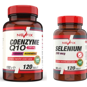 Coenzyme 200 mg 120 Tablet + Selenyum 200 Mcg 120 Tablet