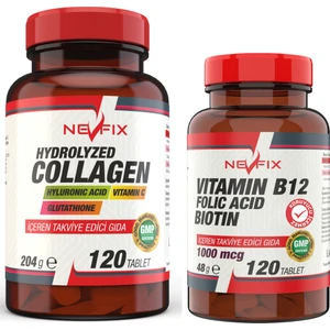 B12 Folic Acid Biotin 120 Tablet + Collagen ( ) 120 Tablet