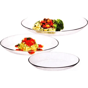 Invitation Oval Servis Tabağı Seti 3 Parça 1 Adet