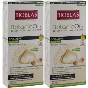 Organic Oils Sarımsak Özlü Şampuan 360 ml x 2 Adet