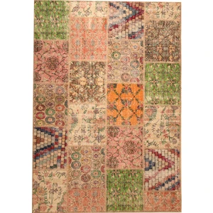 Patchwork Yün El Halısı