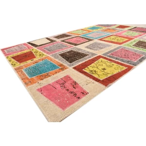 El Örgüsü Patchwork Anadolu Kilim