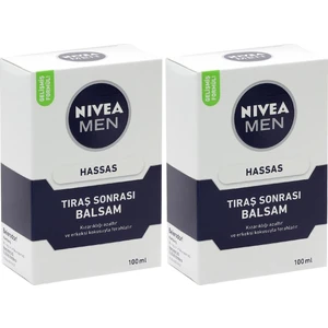 Men Tıraş Sonrası Balsam Hassas Ciltler İçin Erkeksi Koku 100 ml x 2 Adet