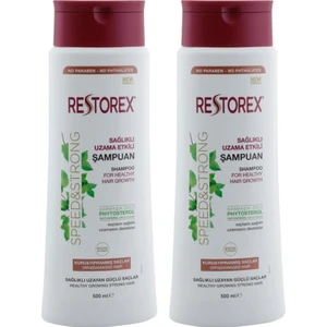 Sampuan Sağlıklı Uzama Etkili 500 ml Kuru ve Yıpanmış Sa x 2 Adet