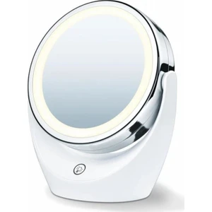 Sge Işıklı Çift Taraflı 16 LED 7x Büyüteçli Şarjlı Dokunmatik Makyaj Aynası