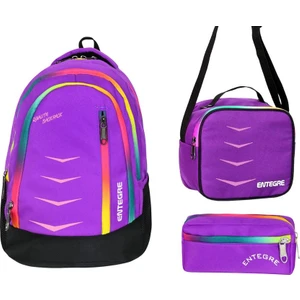 Entegre Pack 9954 İlkokul Çantası Seti 3'lü Mor