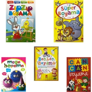 Ema Çocuk Boyama Kitabı 5'li No : 5