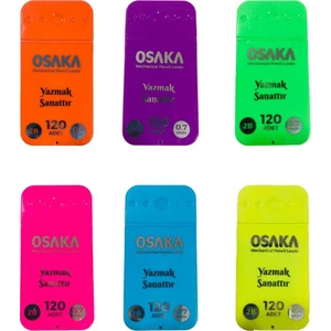 2B Versatil Kalem Ucu Neon Kutu 120 Ad. 07 mm 6'lı