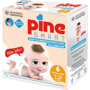 Pine Smart Akıllı Bebek Bezi 6 No XL 16+ kg 16 Adet