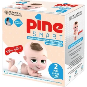 Smart Akıllı Bebek Bezi 2 No Mini 3-6 kg 24'lü