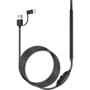 Kulak Temizleme Aracı Kaşık Hd Kamera Aracı USB Tipi C Soket