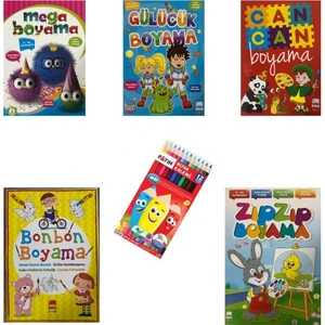 Ema Çocuk Boyama Kitabı Seti No:15
