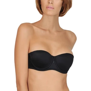Alegra 20152 Kadın Siyah Balenli Straplez Ince Süngerli Sütyen